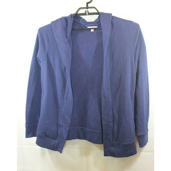 Lilly Pulitzer Hoodie Jacket Blue Cardigan Sweater Womens Size S - Picture 1 of 4